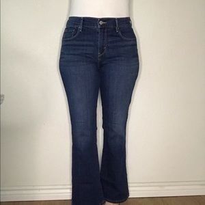 Levi’s 515 bootcut dark wash jeans